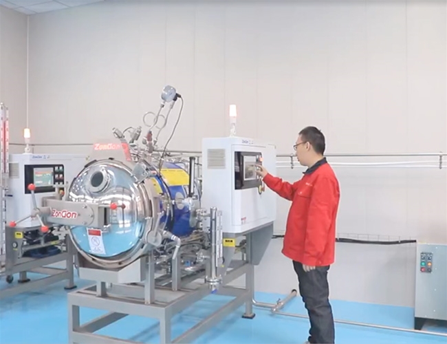 众工小型实验杀菌锅 