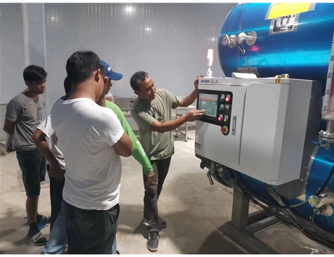 即食米饭双层水浴杀菌锅