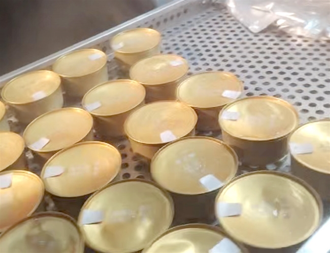 小金碗喷淋式杀菌锅客户现场