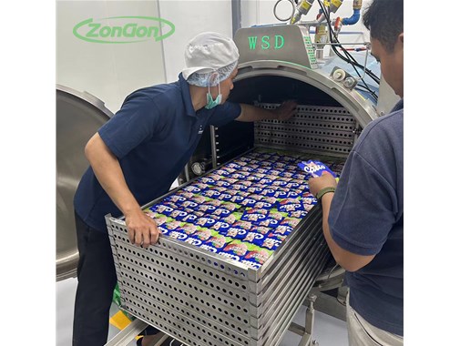 海外项目落地｜印尼袋装宠物食品杀菌锅项目顺利投产，赋能宠食出海生产